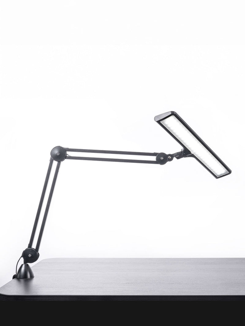 Daylight Company Black Lumi Task Lamp adjustable shade British product