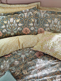 William Morris pillowcases mineral blue Spring Thicket 250 thread count (British brand)
