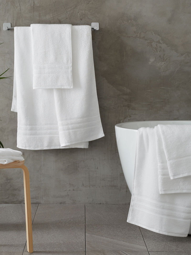 Catherine Lansfield 6 Piece Charcoal Grey Zero Twist 100% Cotton Towel Set