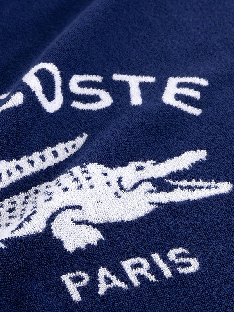 Lacoste Methylene L Origine beach towel 90x160cm, imported from the UK