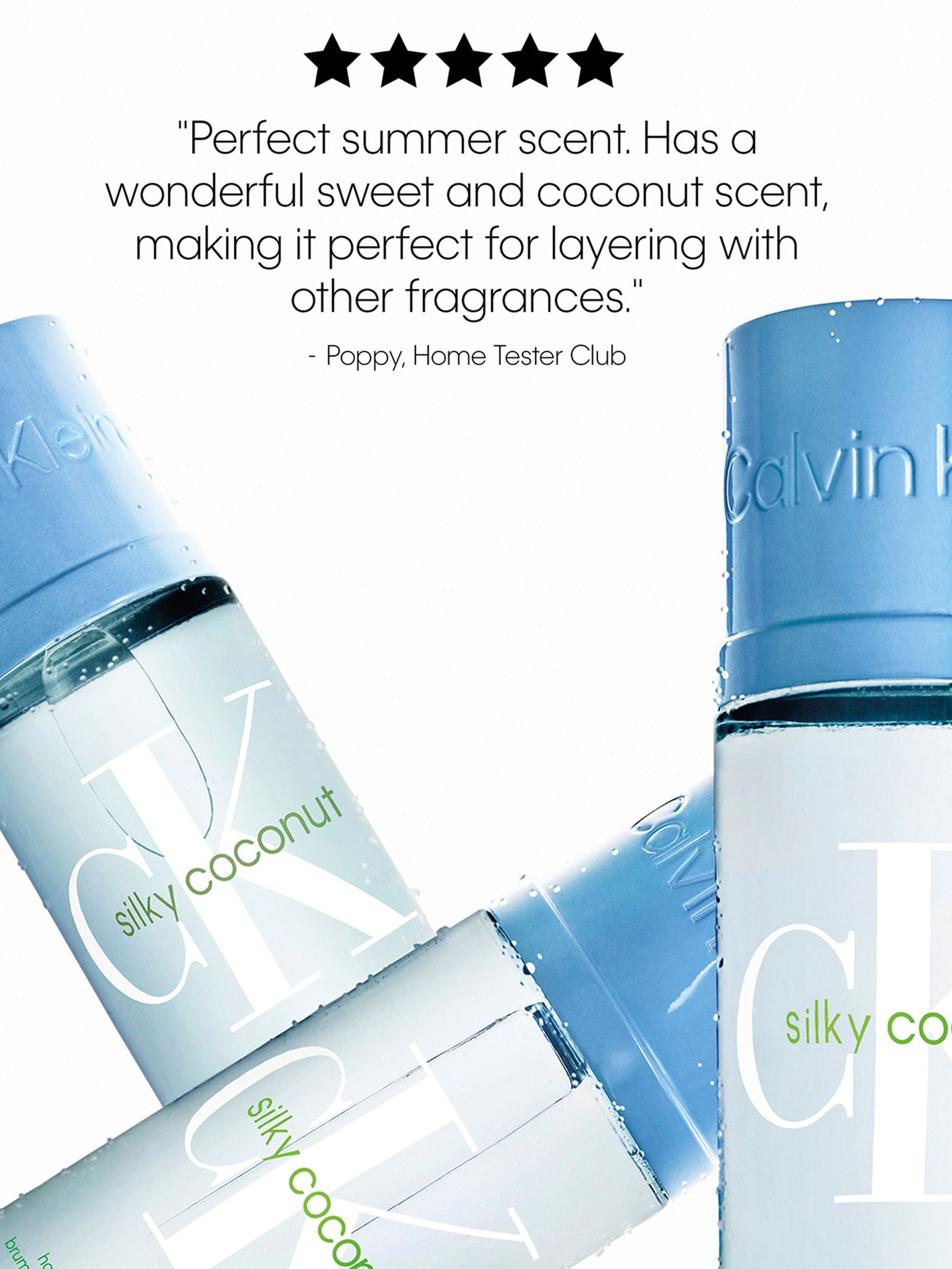Calvin Klein Silky Coconut Hair & Body Mist 100ml - British product