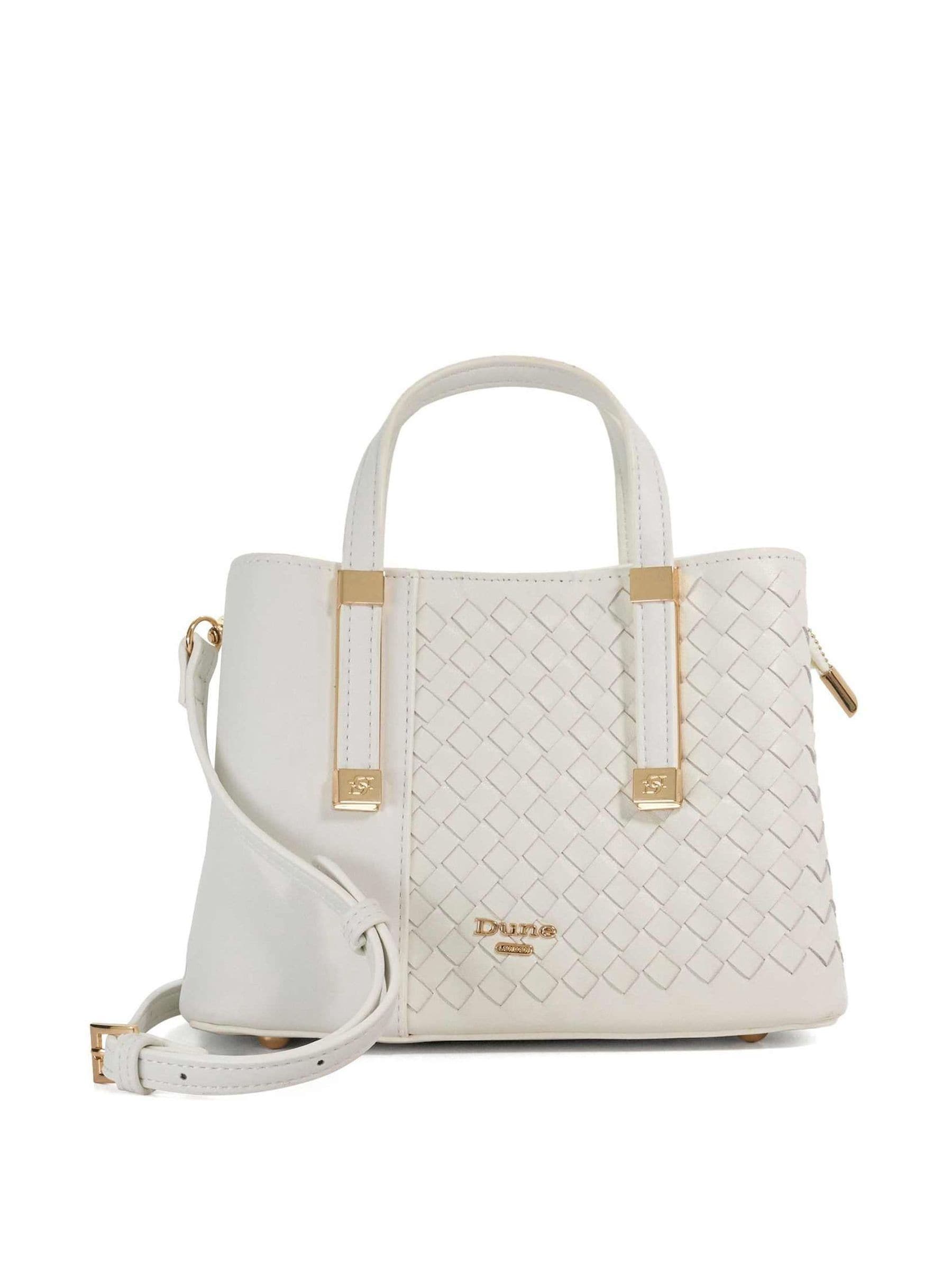 Dune London white Dinkydorry grab bag, UK version