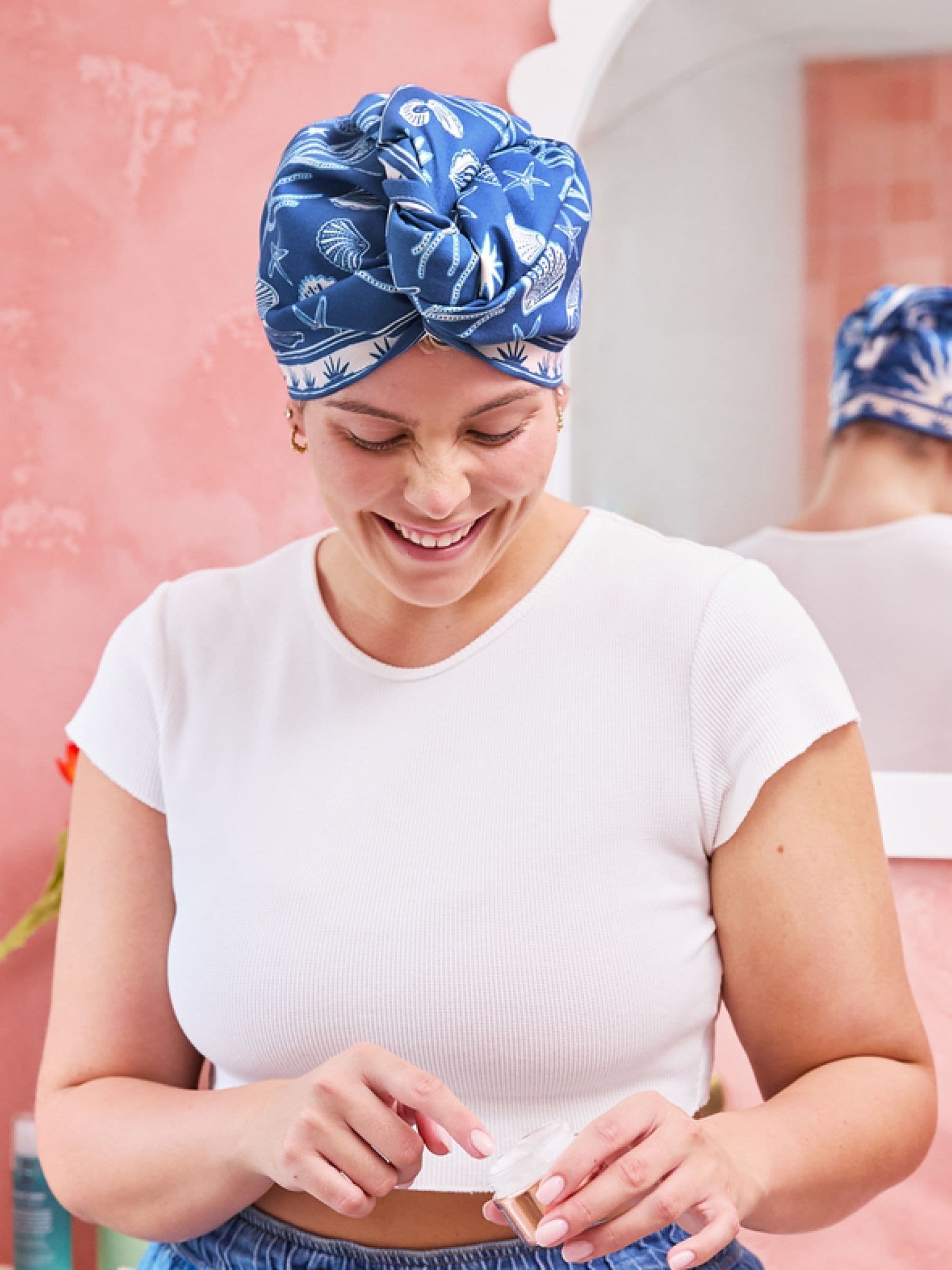 Dock & Bay Pink Paradise Hair Wrap Quick Dry Towel