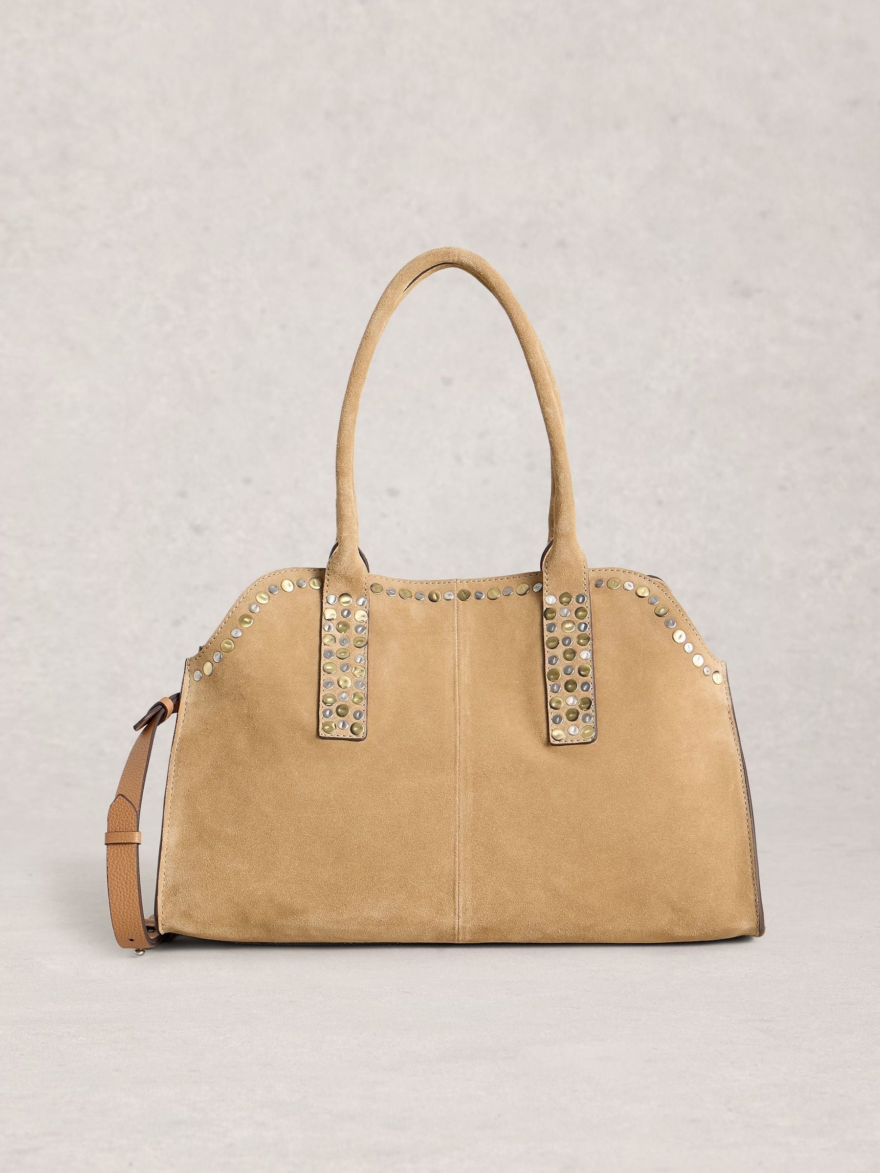 White Stuff Bryony studded bowling bag - British product
