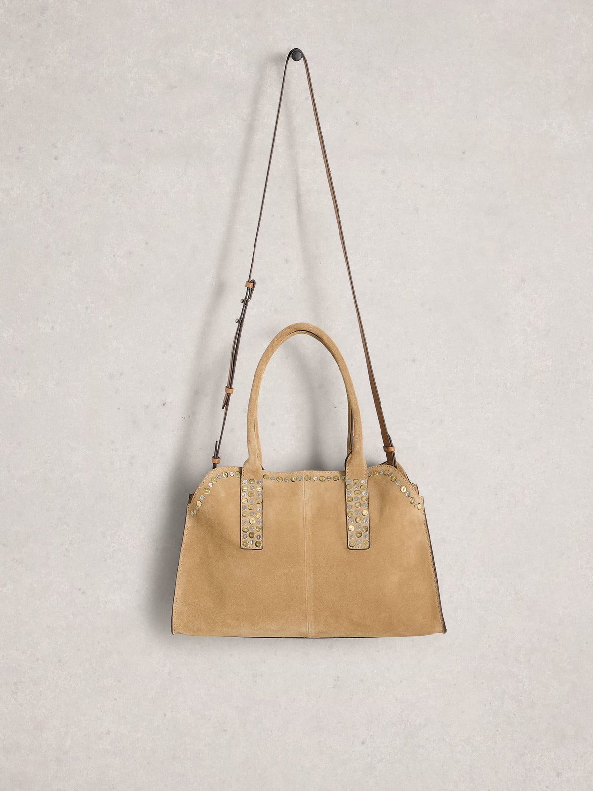 White Stuff Bryony studded bowling bag - British product