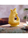 Wade Yellow Small Original Gurgle Fish Jug