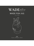 Wade Yellow Small Original Gurgle Fish Jug