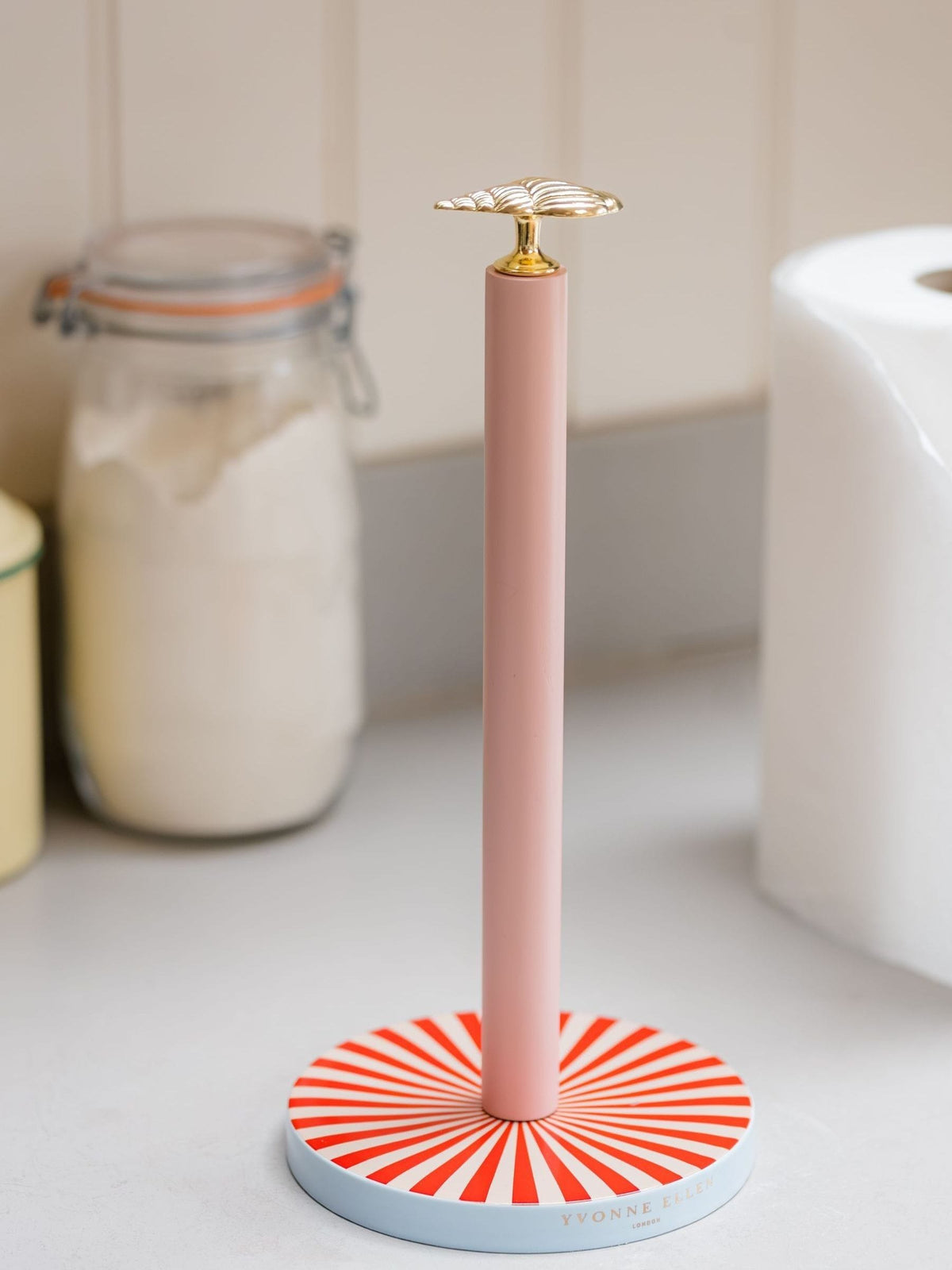 Yvonne Ellen shell kitchen towel holder 31cm (British brand)