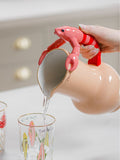 Yvonne Ellen orange lobster jug 1.2 litre (British brand)