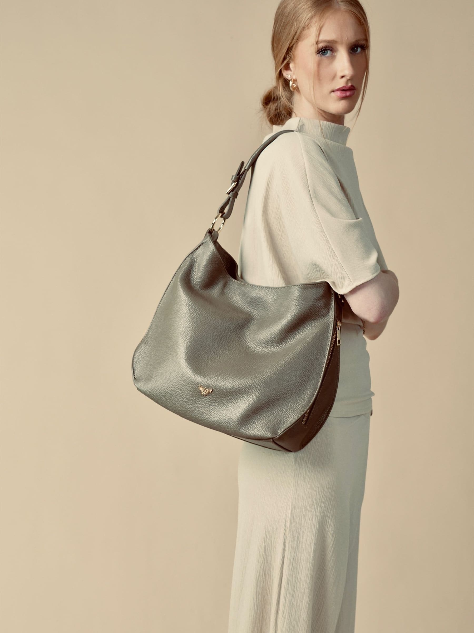 Apatchy Light Brown The Harriet Leather Bag