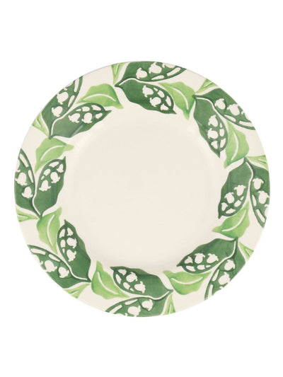 Next Emma Bridgewater Cream Lily of the Valley Medium Dinner Plate 8.5 Inch- Buy online at McGrocer