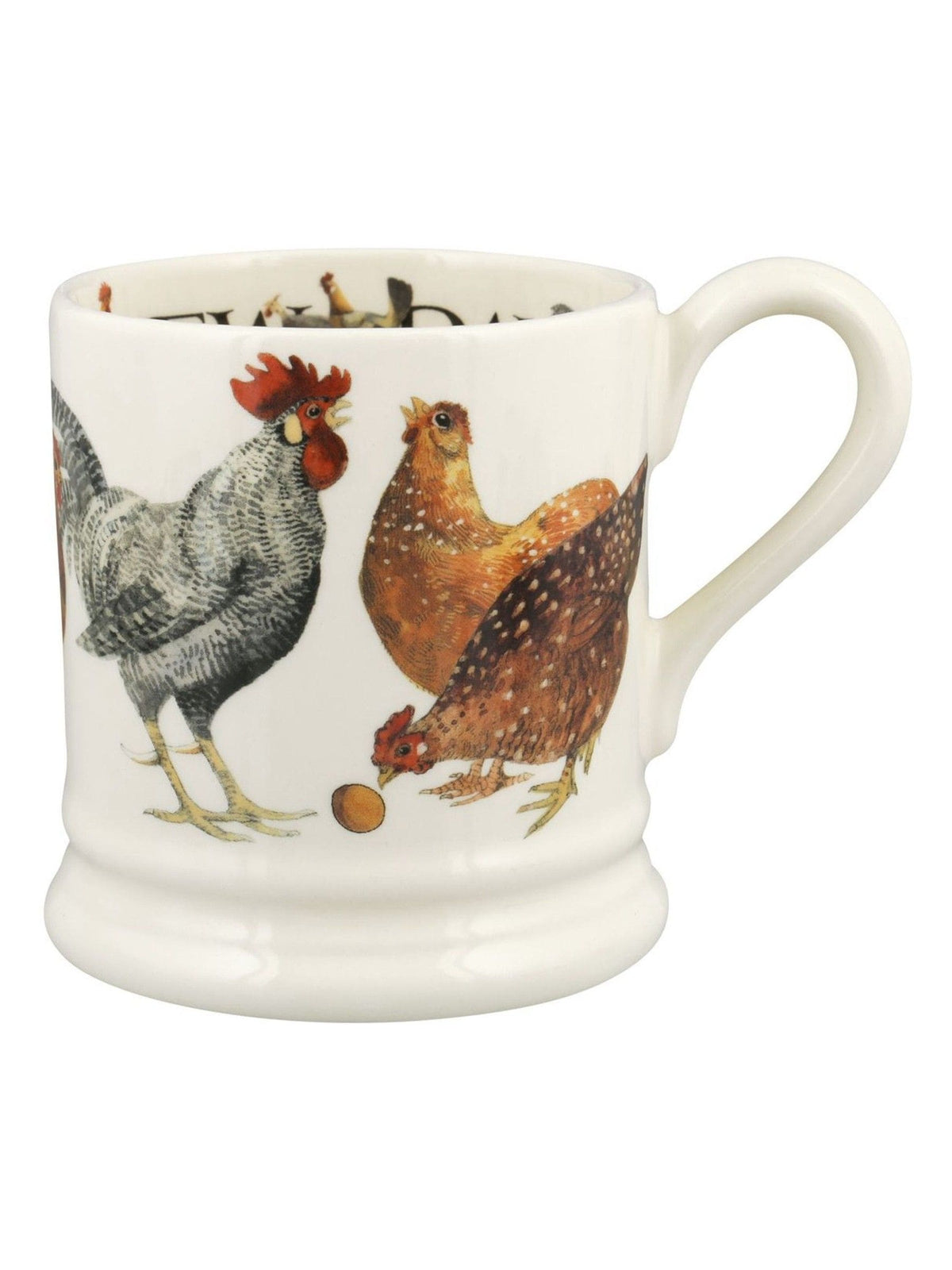 Emma Bridgewater Rise & Shine half pint mug - British product