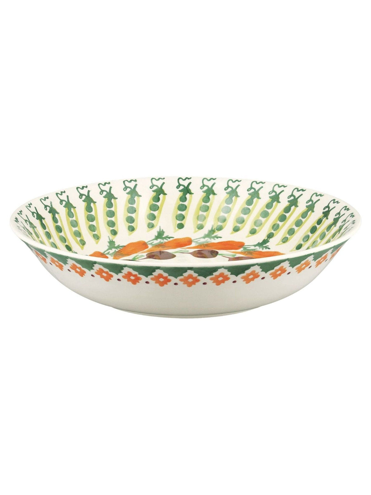Emma Bridgewater cream carrots and beets medium dish, imported from the UK