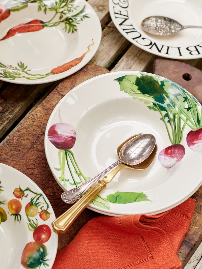Emma Bridgewater cream turnip soup plate 10cm (British brand)