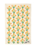 Emma Bridgewater tea towel yellow windblown daffodils 70x48cm - British product