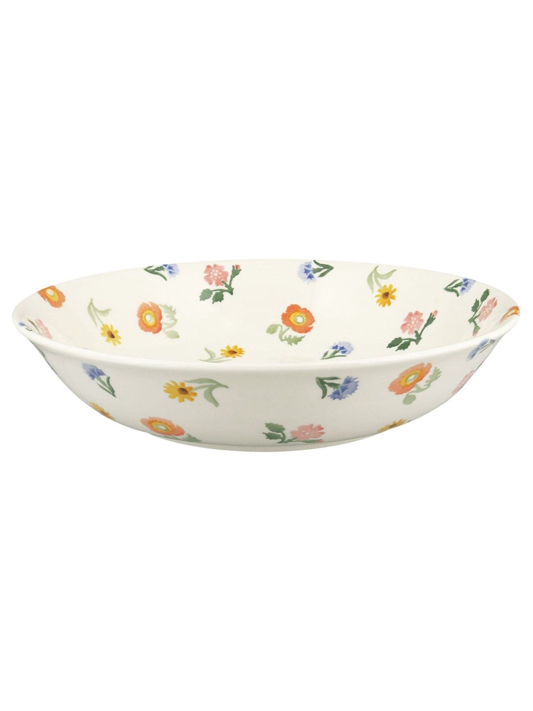 Emma Bridgewater medium dish Cream Poppies & Pinks (British brand)