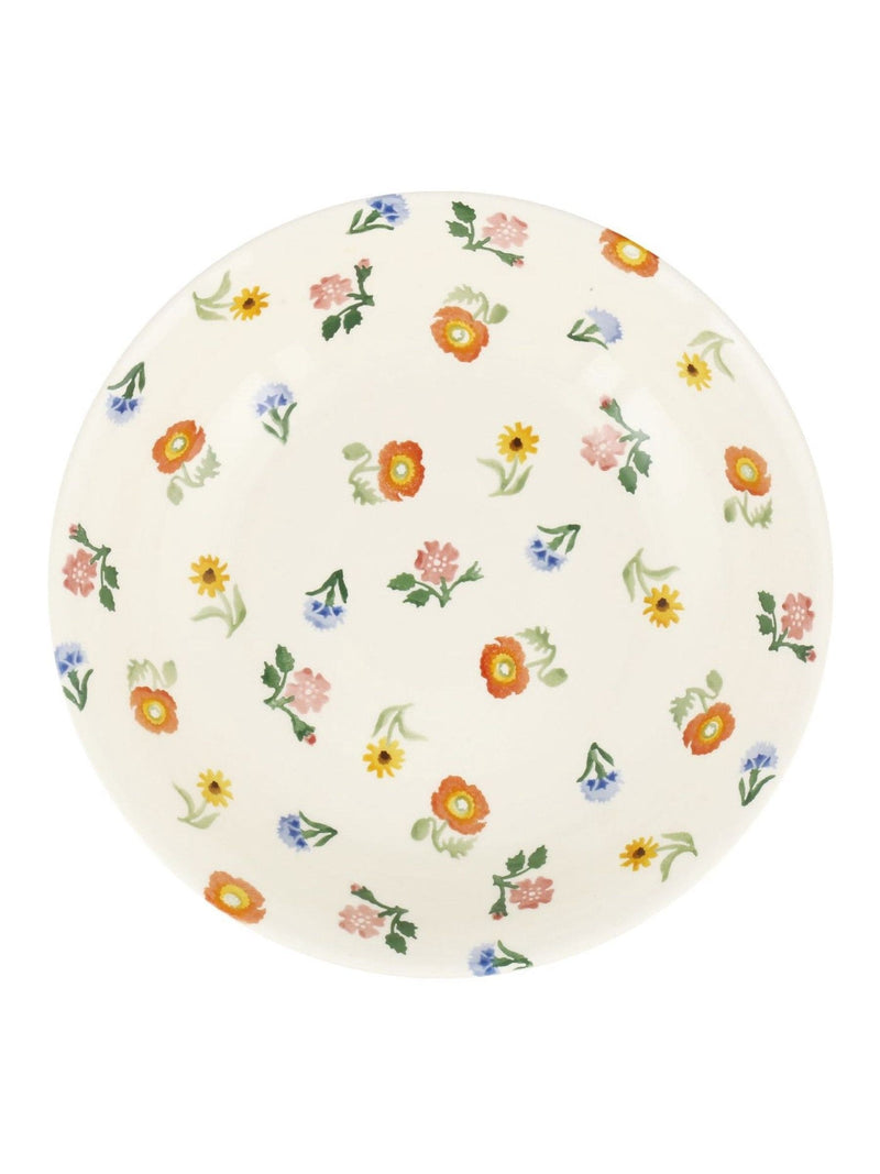 Emma Bridgewater medium dish Cream Poppies & Pinks (British brand)
