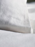 Secret Linen Store white Henry brushed cotton pillowcase - British product