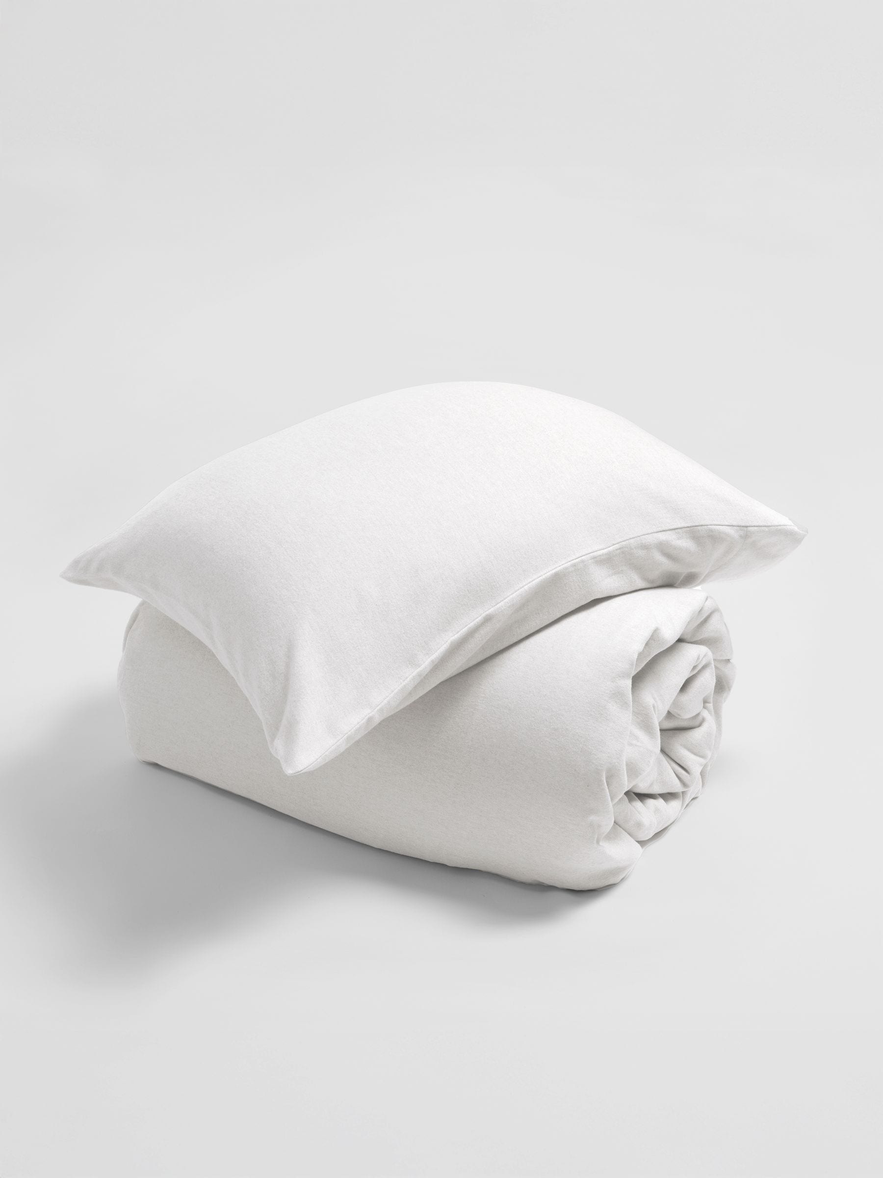 Secret Linen Store white Henry brushed cotton pillowcase - British product