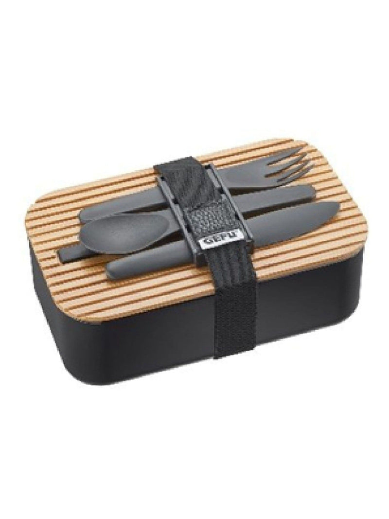 GEFU Enviro lunch box with cutlery 1000ml, imported from the UK