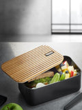 GEFU Enviro lunch box with cutlery 1000ml, imported from the UK