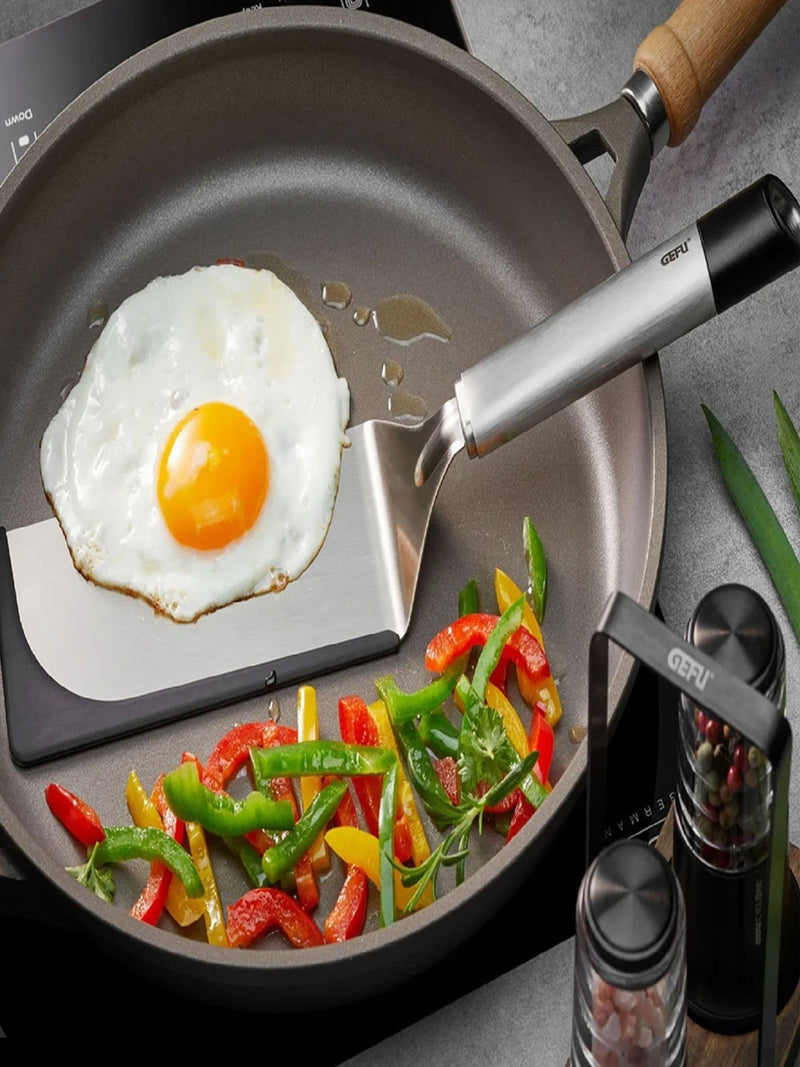 GEFU Primeline griddle spatula with silicone coating, UK version