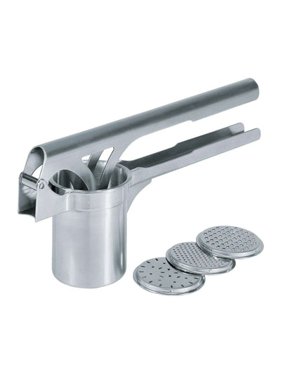 Next GEFU Silver Tri Star Potato and Spätzle Press- Buy online at McGrocer