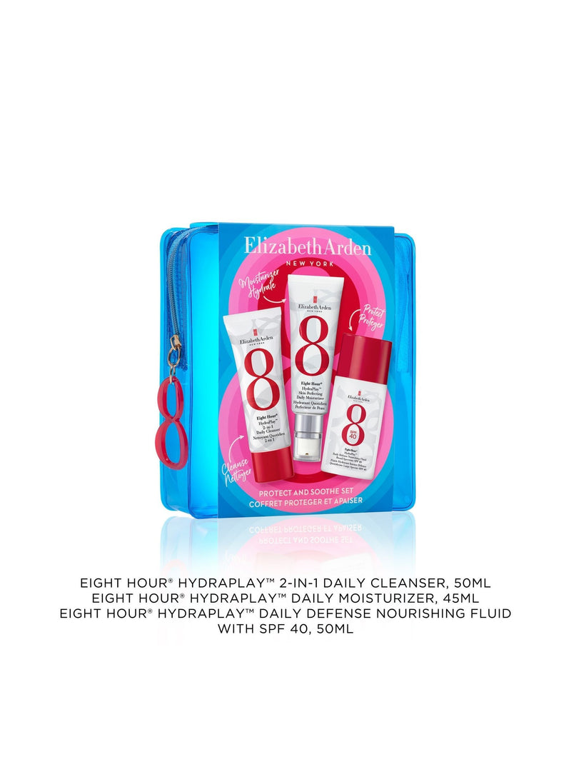 Elizabeth Arden Eight Hour Hydration Vacation 3-piece gift set, imported from the UK