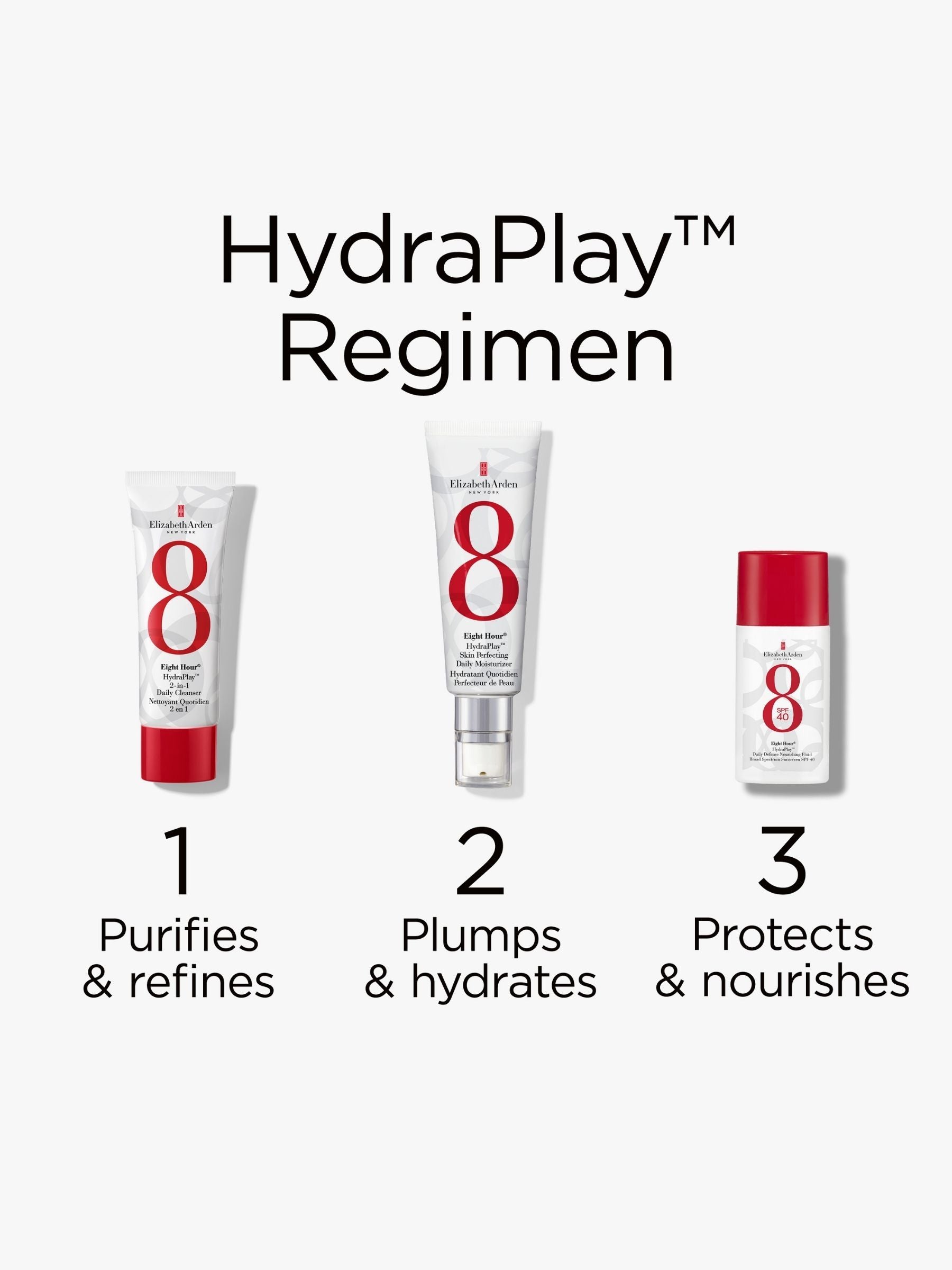 Elizabeth Arden Eight Hour Hydration Vacation 3-piece gift set, imported from the UK