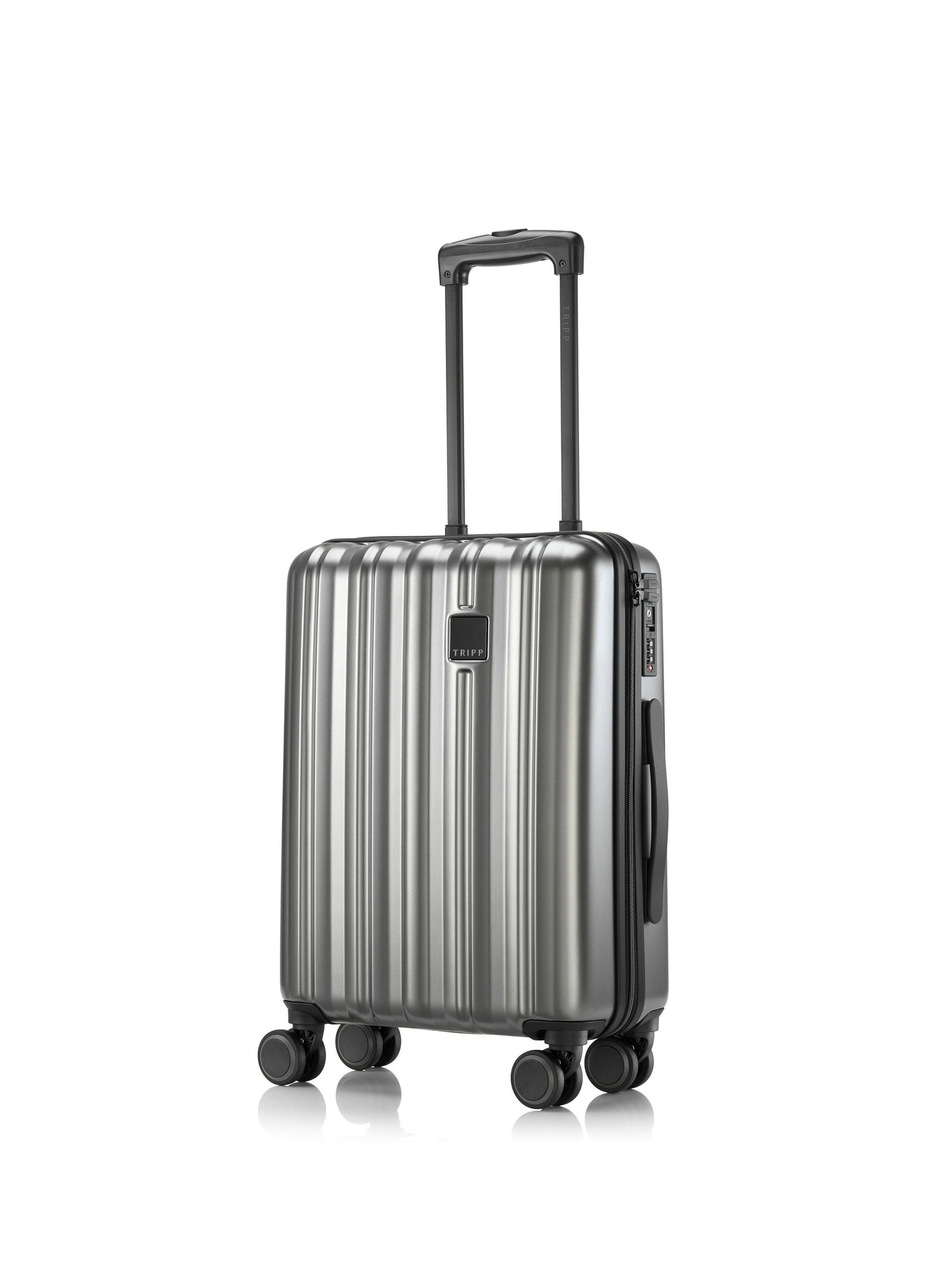 Tripp Silver Retro III cabin suitcase, imported from the UK