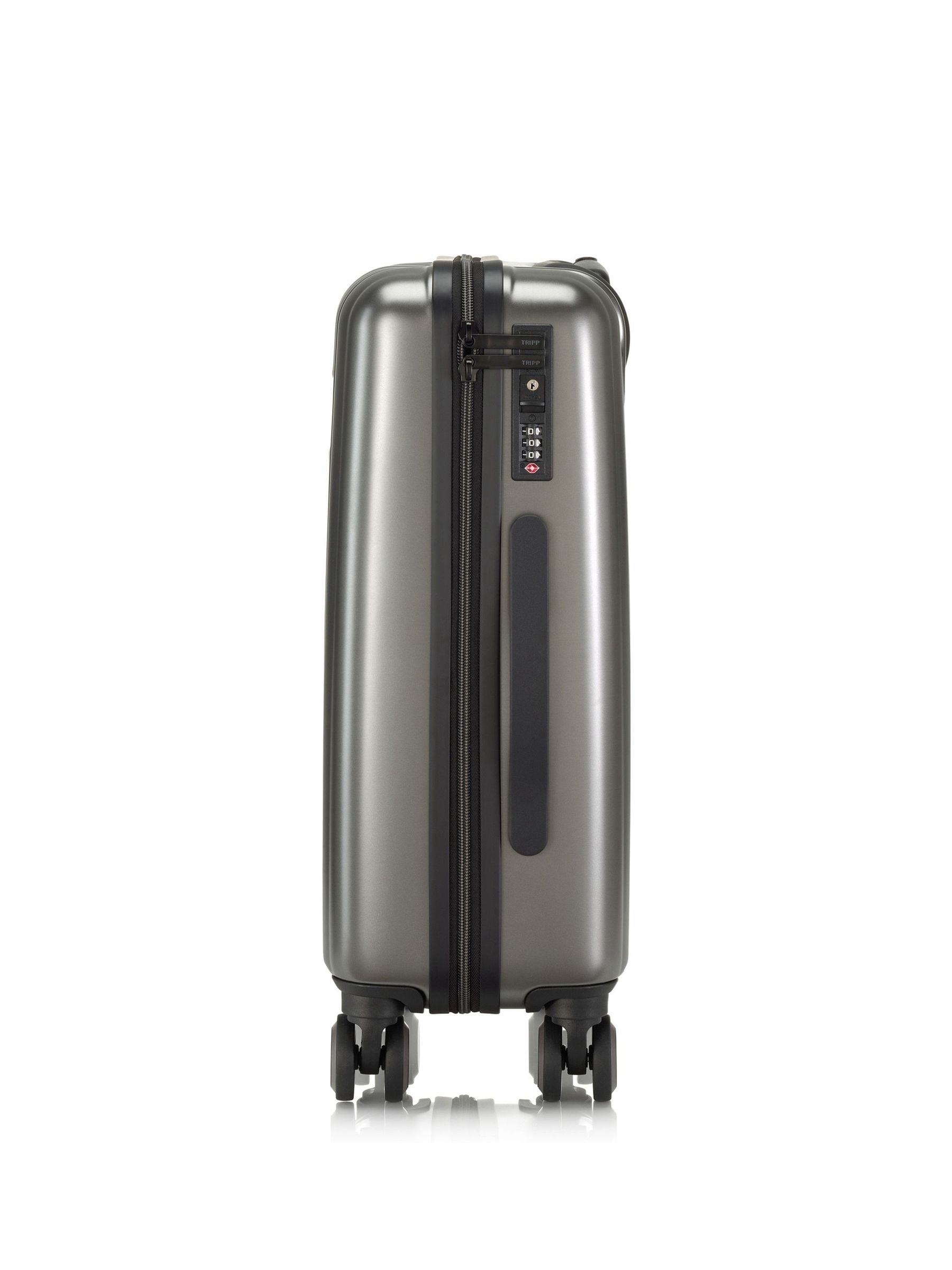 Tripp Silver Retro III cabin suitcase, imported from the UK