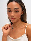 Jon Richard emerald cubic zirconia perfume bottle stud earrings, imported from the UK