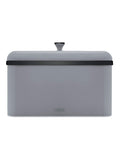 Tower Sera grey bread bin with removable lid, imported from the UK