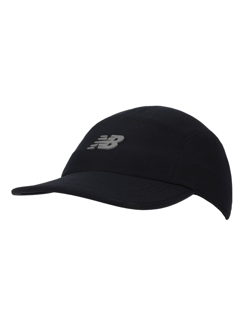 New Balance black 5 panel performance hat v2.0, UK version