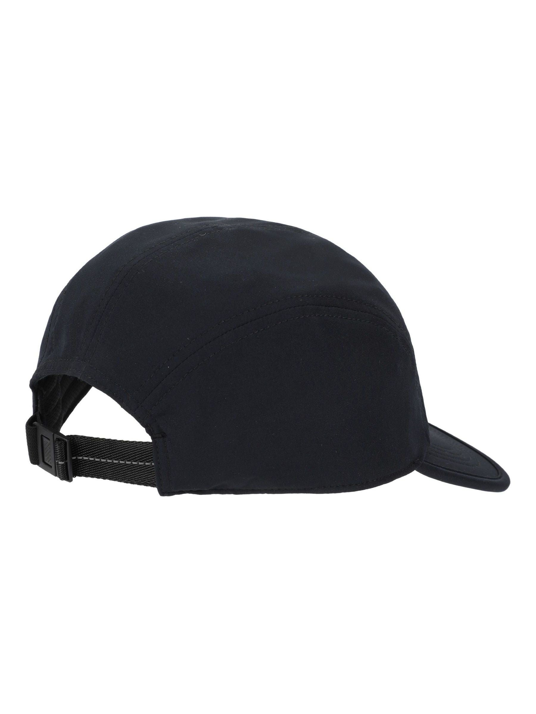 New Balance black 5 panel performance hat v2.0, UK version