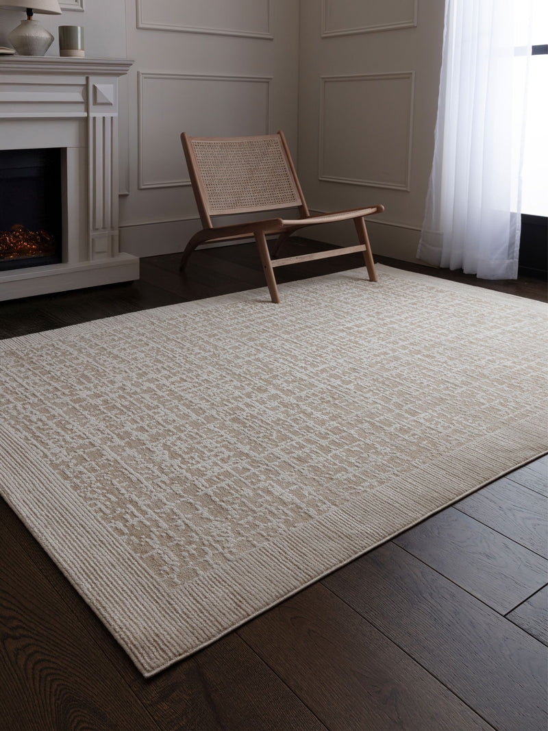 Asiatic Rugs Cream Anders Grid Rug