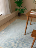 Asiatic Rugs Blue Muse Swirl Rug