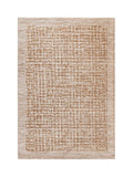 Asiatic Rugs Terracotta Anders Grid Rug 160x240cm, imported from the UK