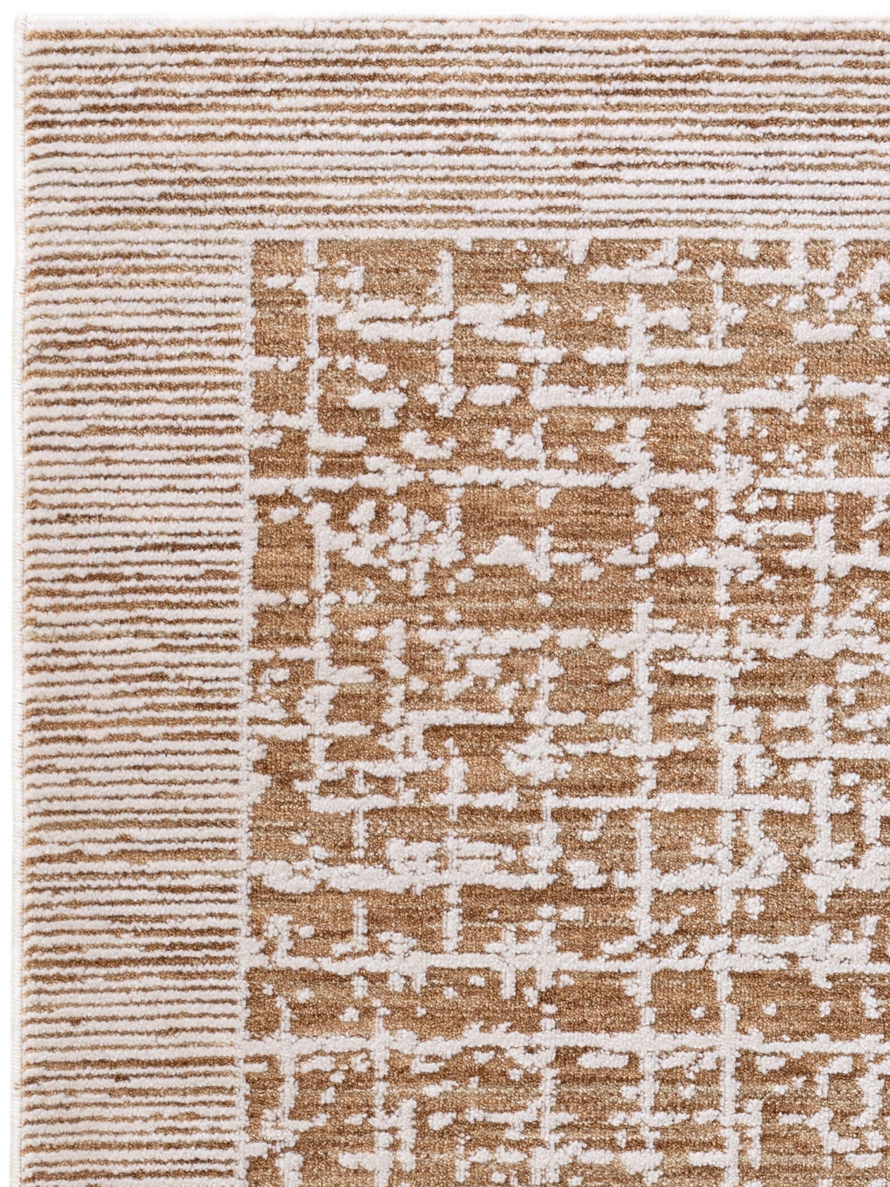 Asiatic Rugs Terracotta Anders Grid Rug 160x240cm, imported from the UK