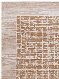 Asiatic Rugs Terracotta Anders Grid Rug 160x240cm, imported from the UK
