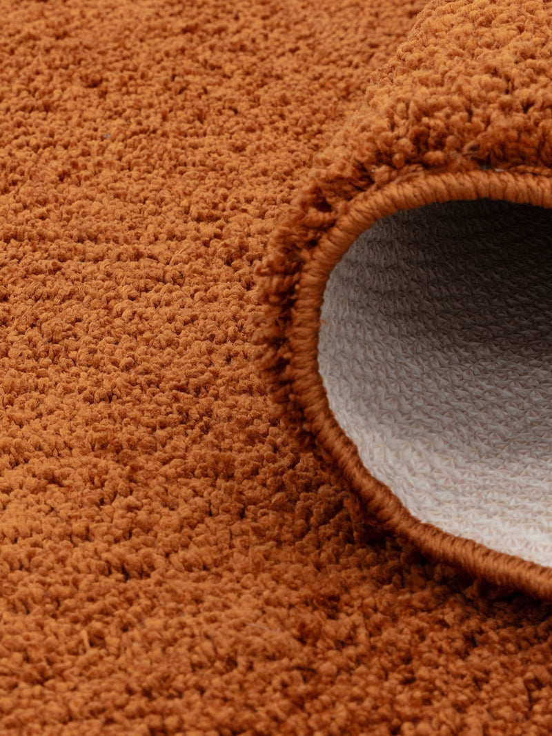 Asiatic Rugs Super Snug washable runner in Rust (British brand)