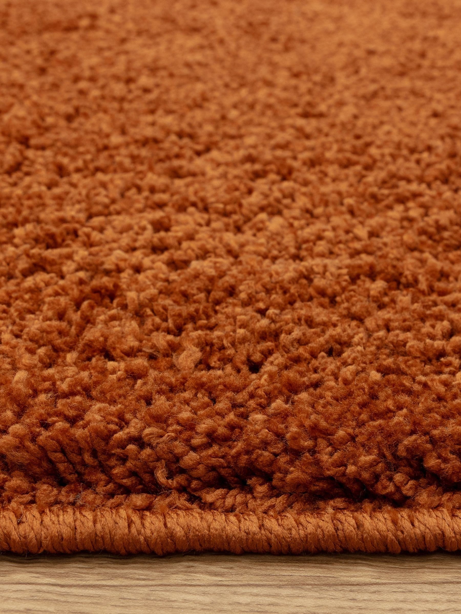 Asiatic Rugs Super Snug washable runner in Rust (British brand)