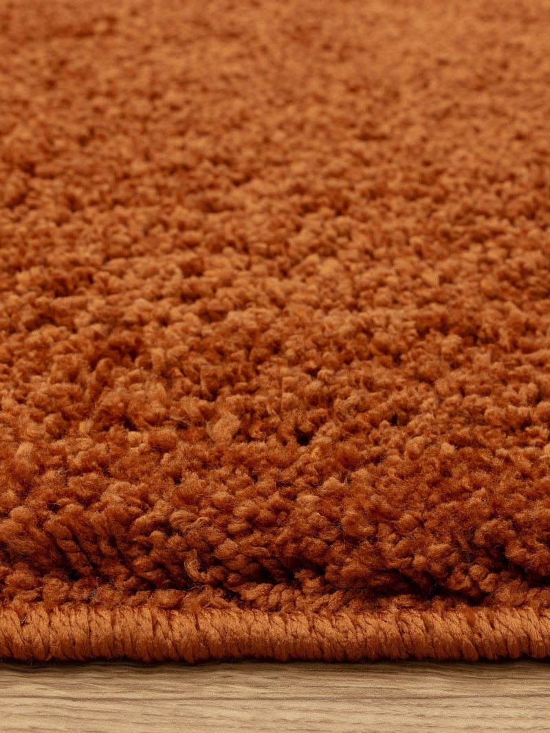 Asiatic Rugs Super Snug washable runner in Rust (British brand)