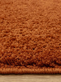 Asiatic Rugs Super Snug washable runner in Rust (British brand)