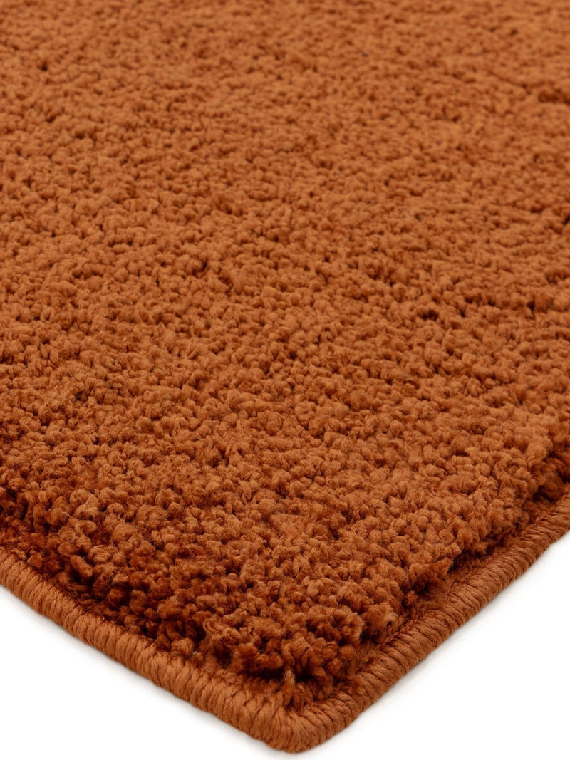 Asiatic Rugs Super Snug washable runner in Rust (British brand)
