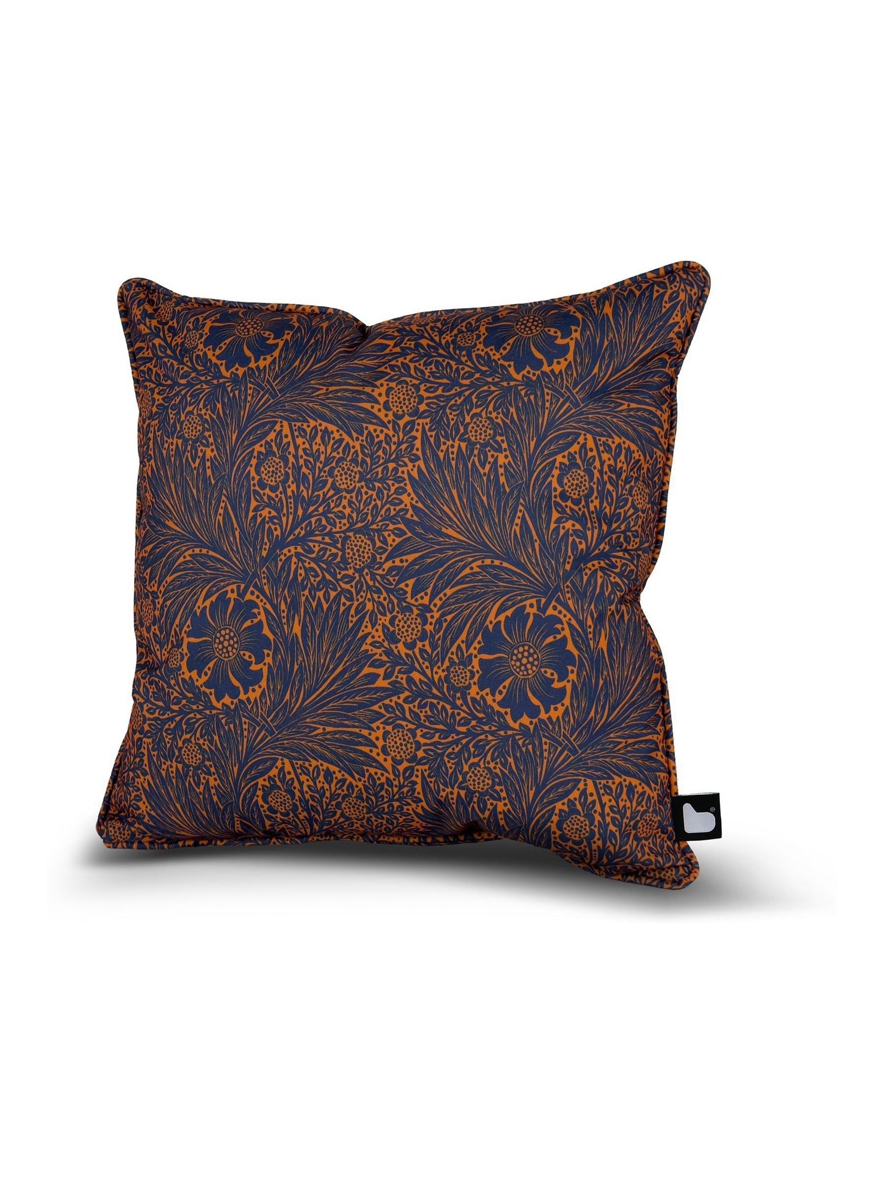 Extreme Lounging William Morris outdoor cushions rust orange 43x43, UK version