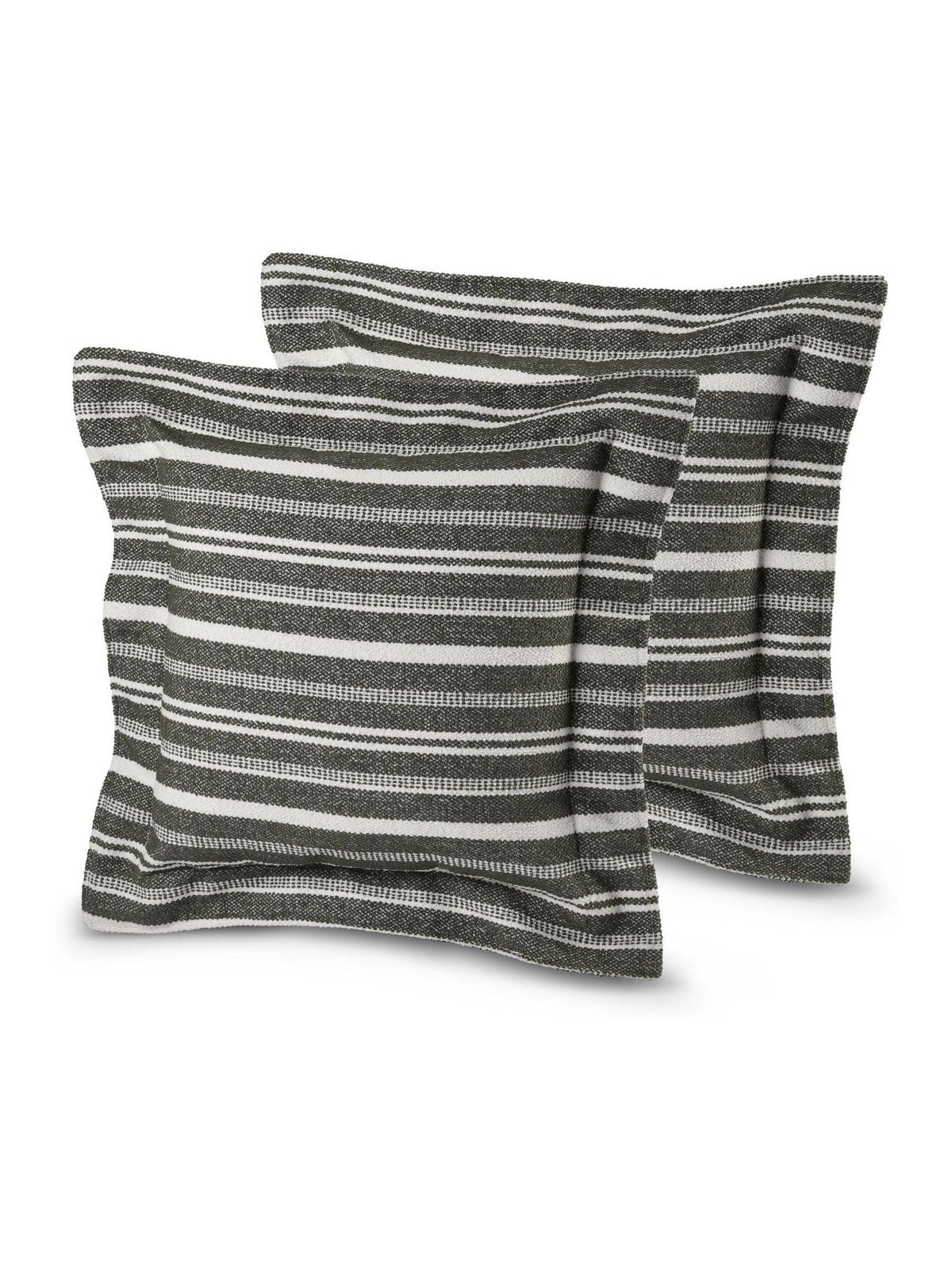 Outdoor B-Cushion twin pack in Green Grey 50x50 - British product