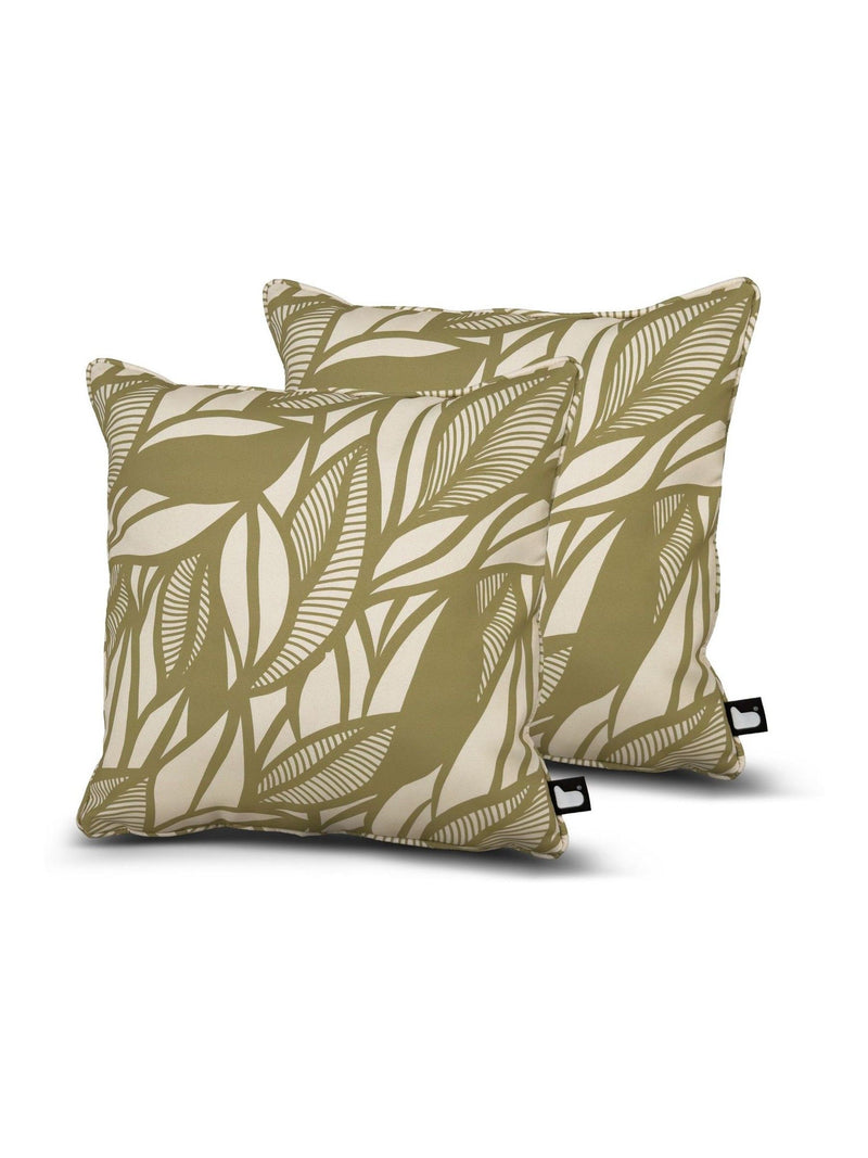 Extreme Lounging pistache green outdoor cushions 43cm, imported from the UK