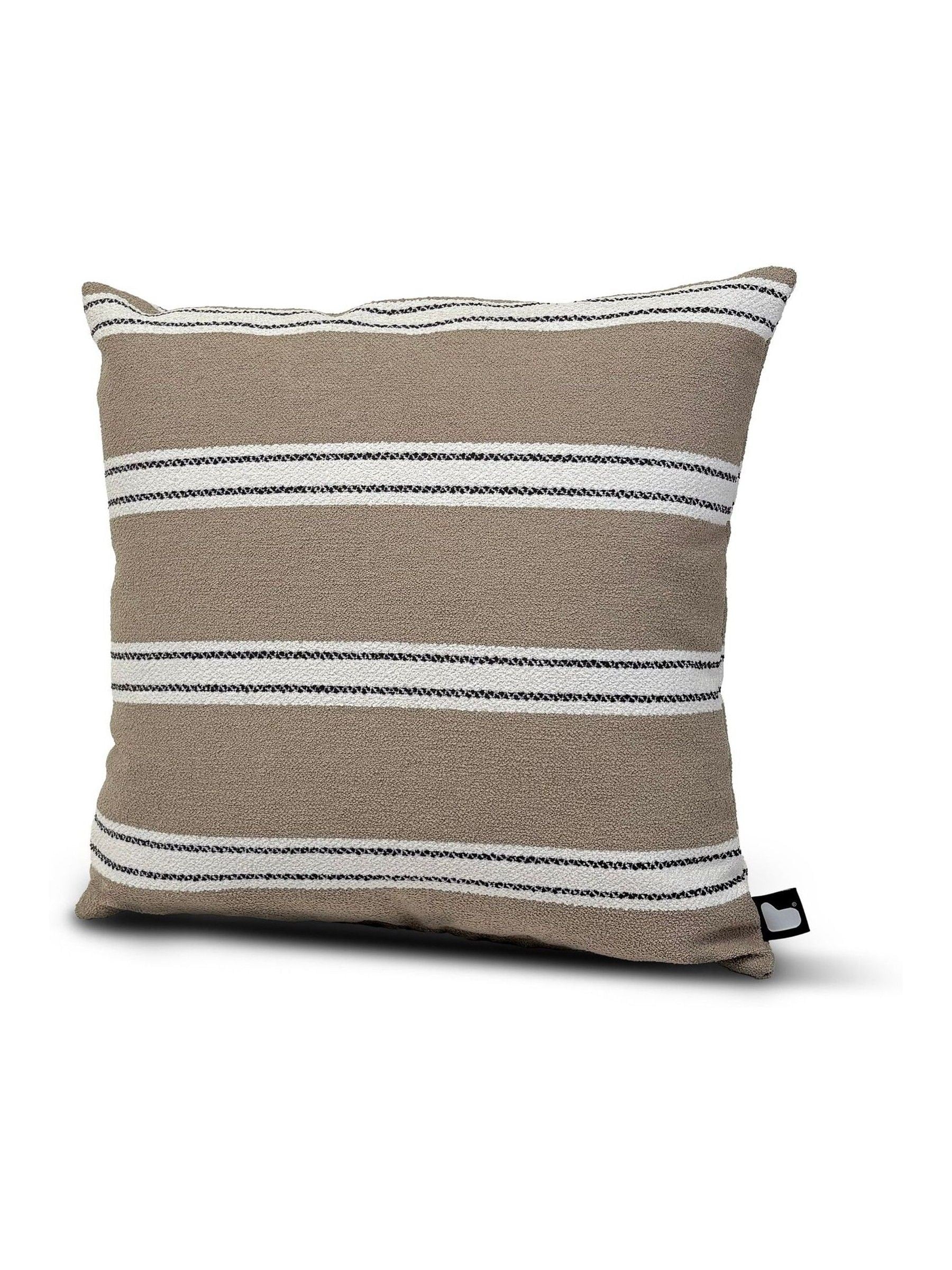 Extreme Lounging outdoor cushion sand yellow large stripe, UK version