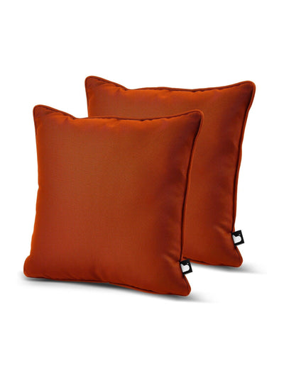 Next Extreme Lounging 2 Pack Rust Orange Outdoor B Cushions 43x43cm- Buy online at McGrocer